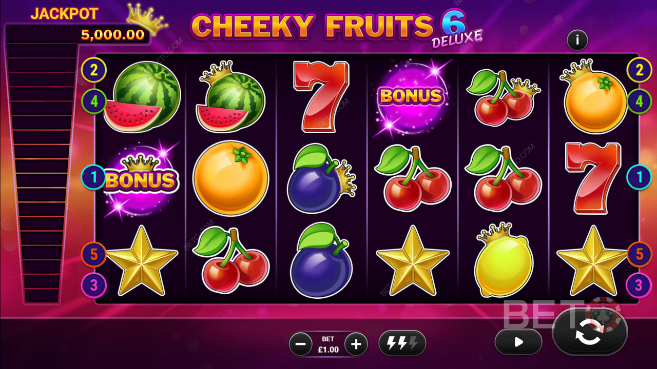 Cheeky Fruits 6 Deluxe  無料プレイ