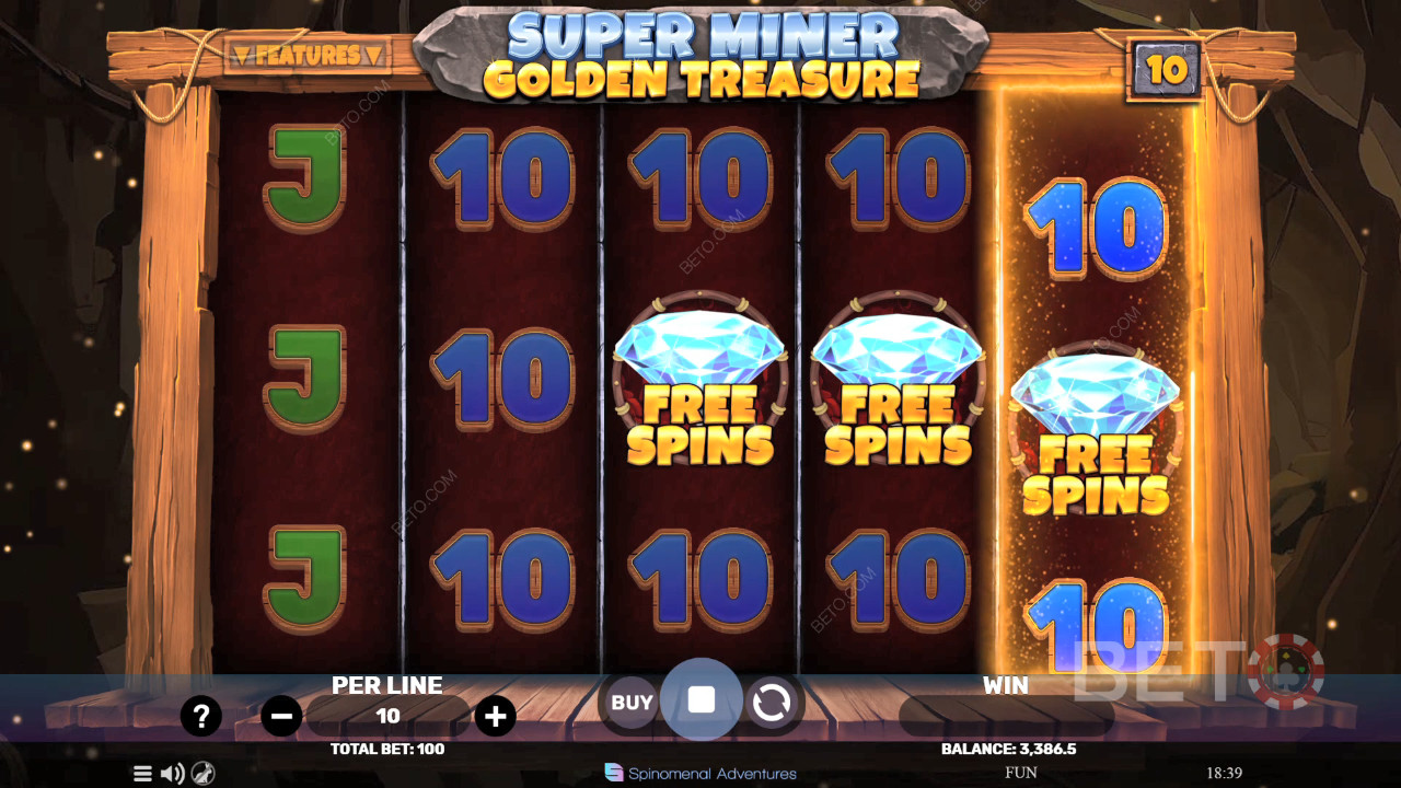 BETO Slots 検証：スーパーマイナー 黄金の宝探し