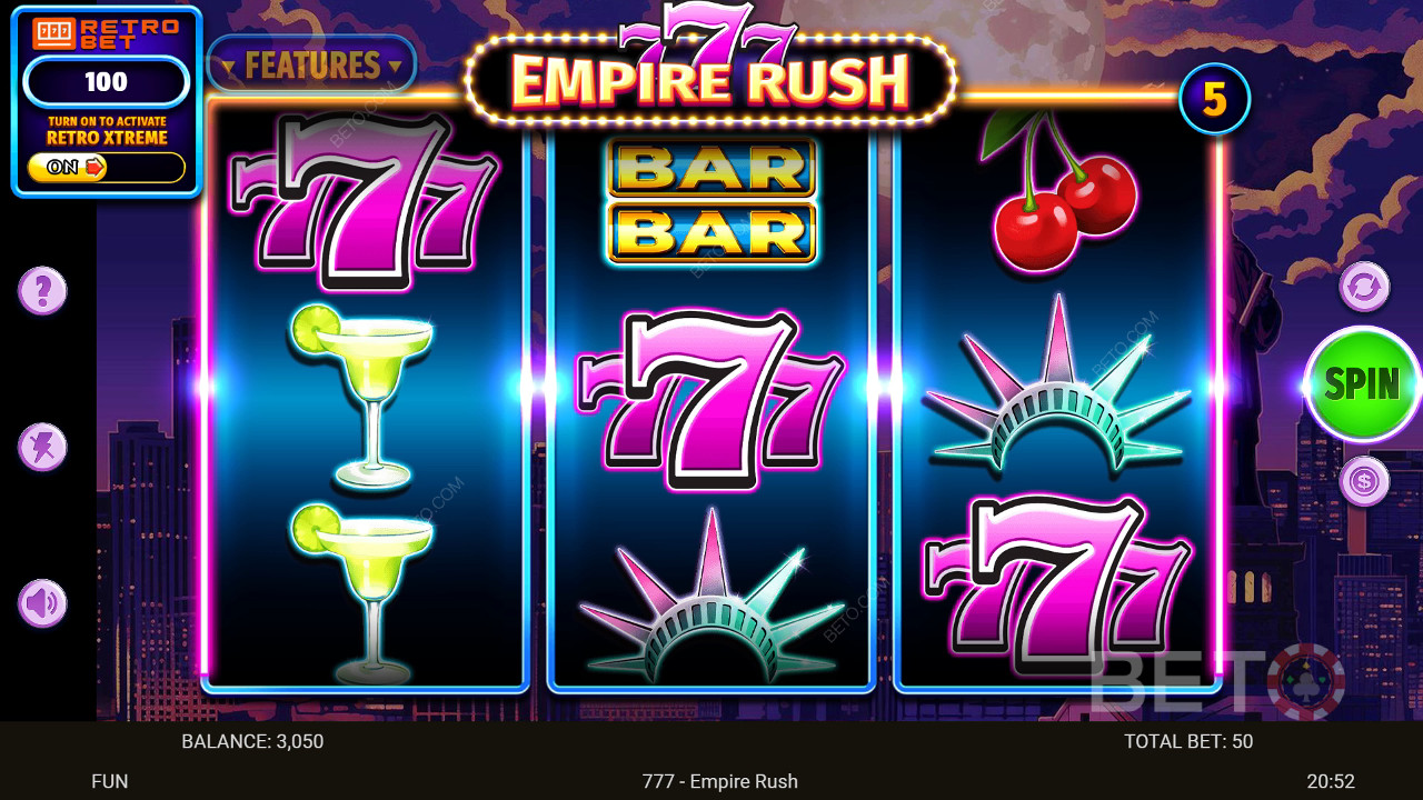 777 Empire Rush 無料プレイ