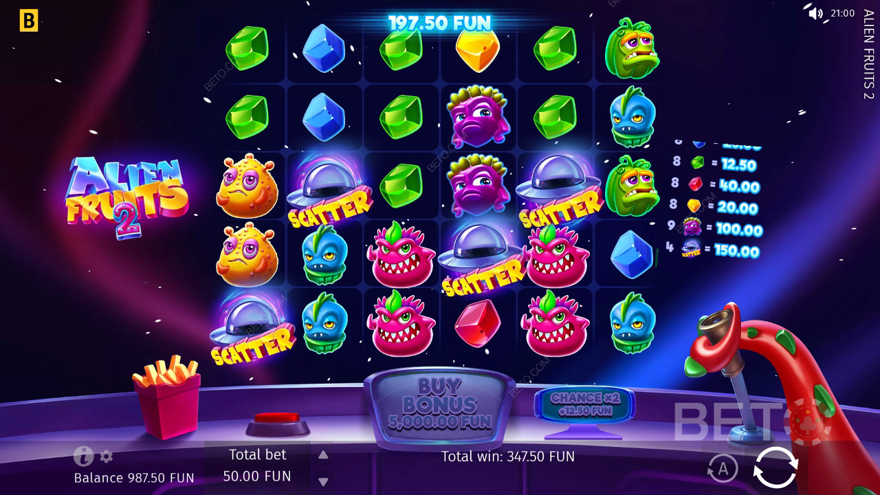 Alien Fruits 2 無料プレイ