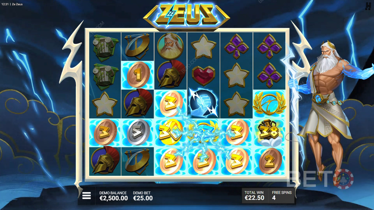 Ze Zeusのボーナス機能を徹底解説 by Hacksaw Gaming