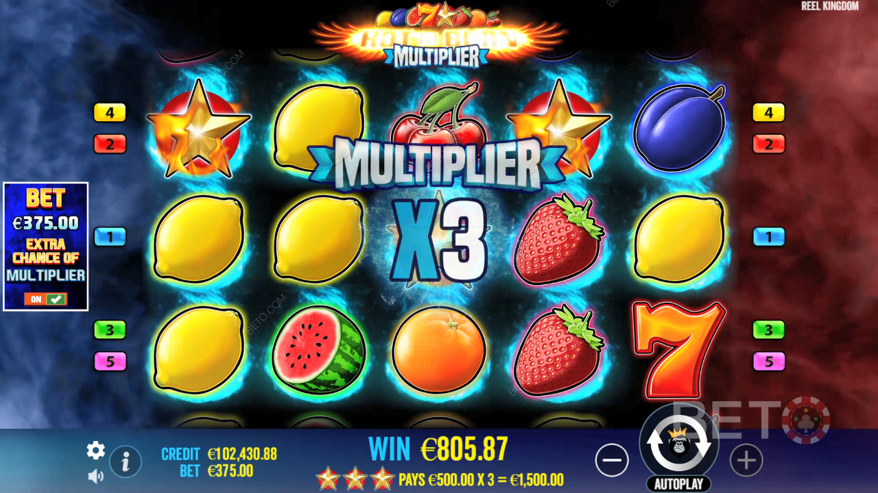 Hot to Burn Multiplier 無料プレイ