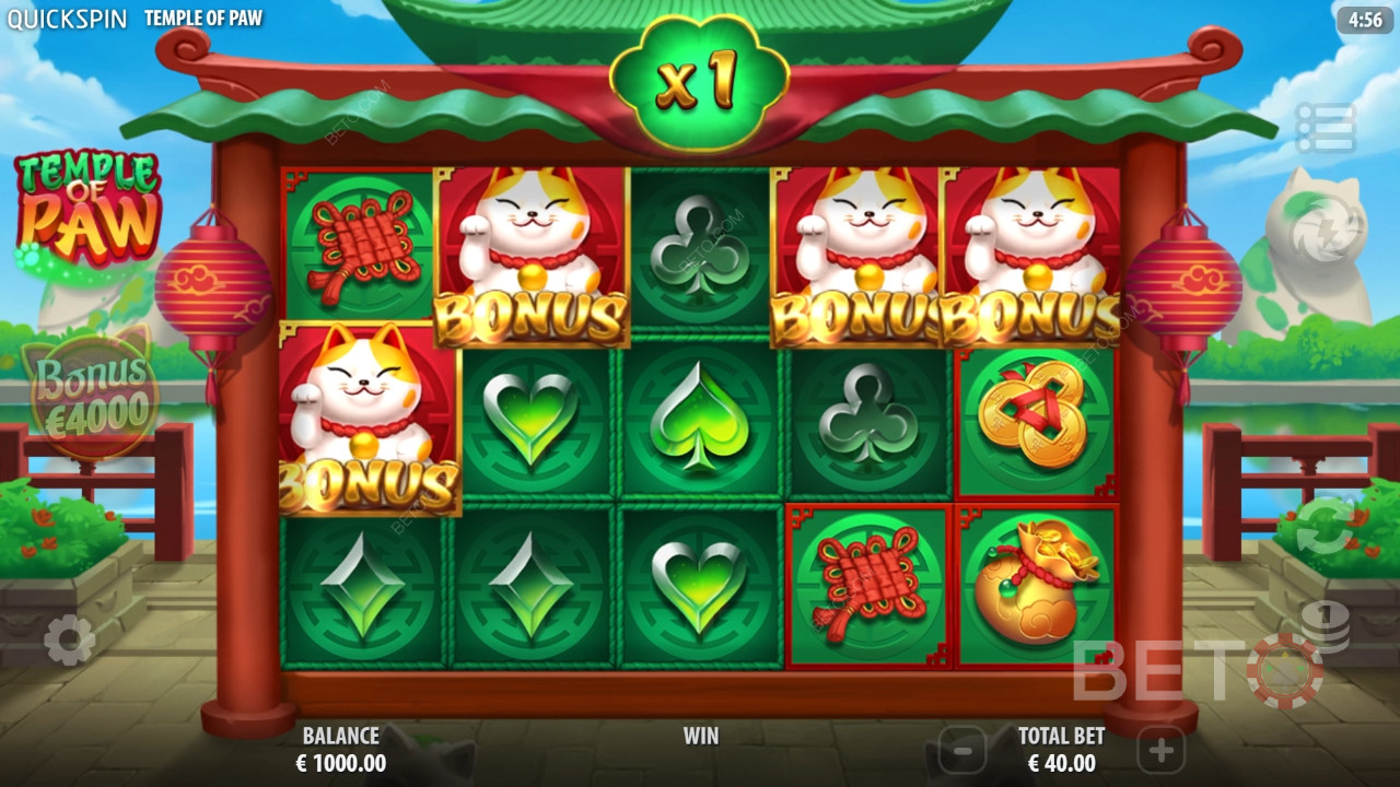 Temple of Paw 無料プレイ