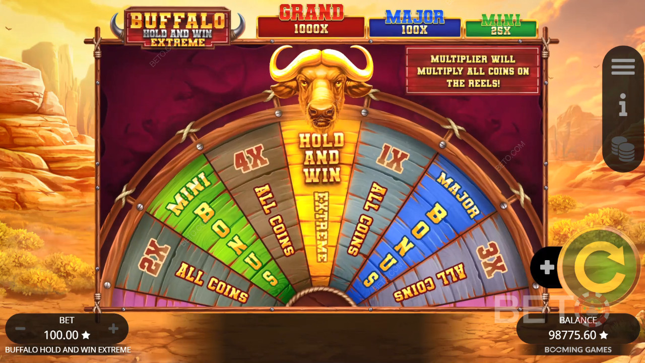 Buffalo Hold and Win Extreme 無料プレイ
