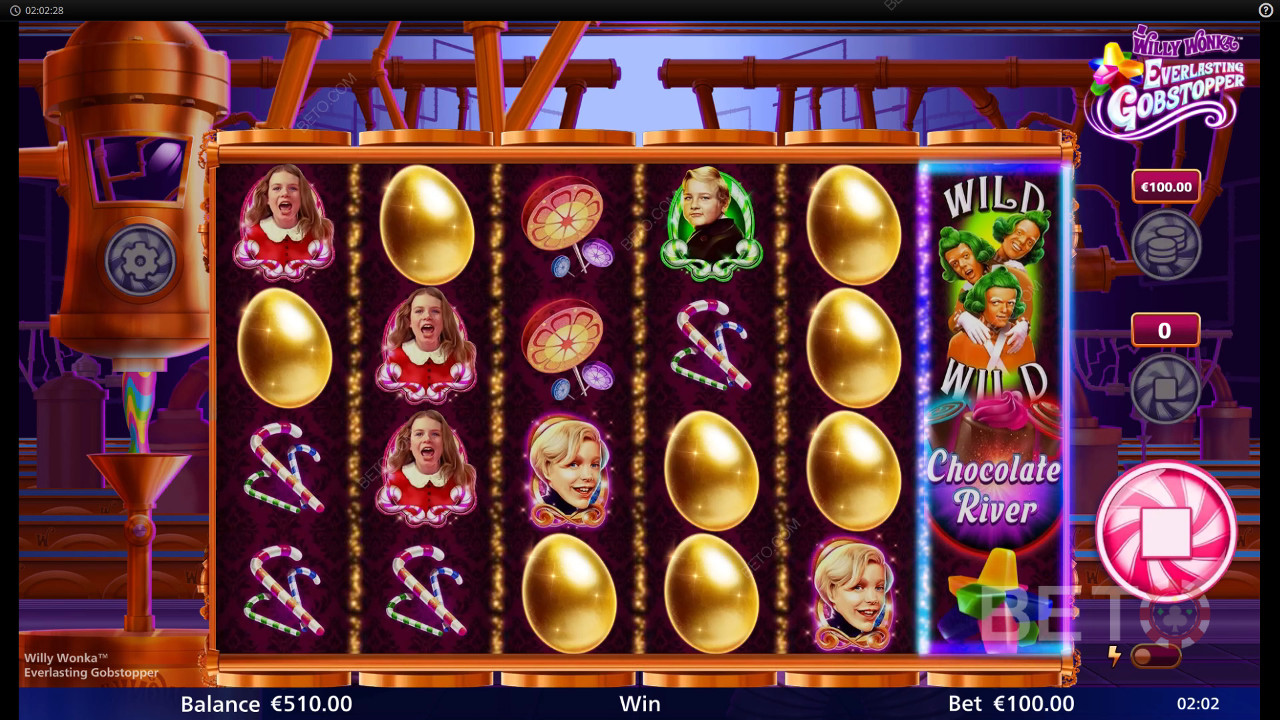 Willy Wonka Everlasting Gobstopper 無料プレイ