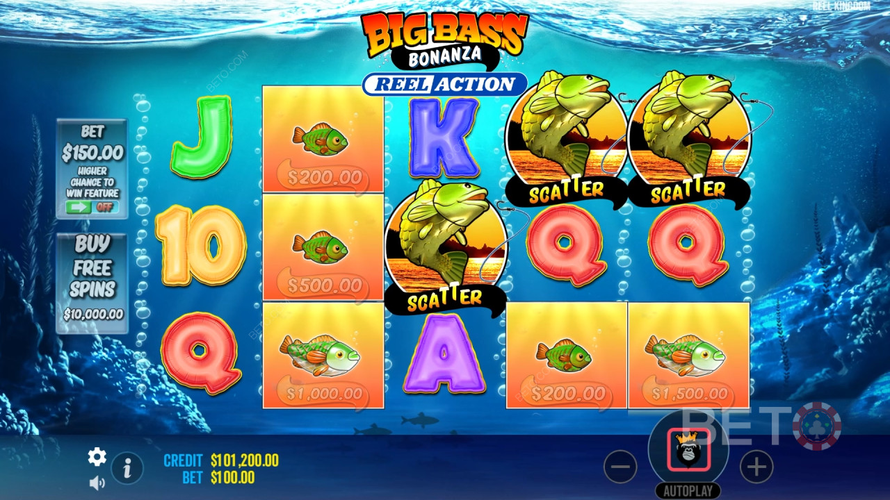 Big Bass Bonanza Reel Action 無料プレイ