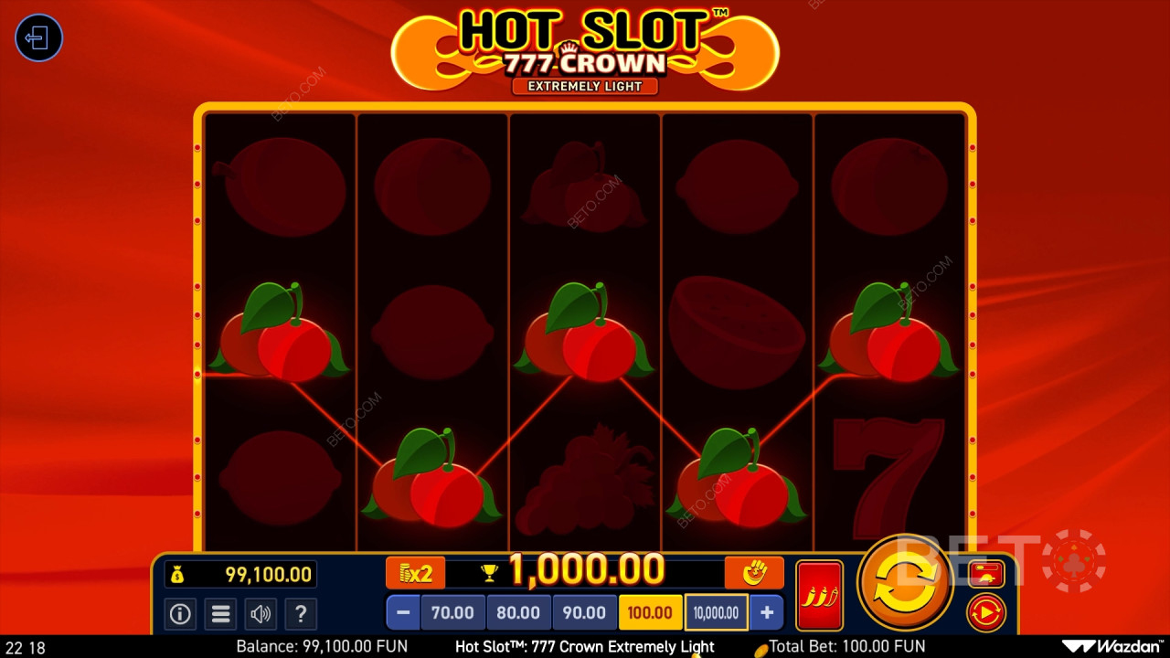 Hot Slot: 777 Crown Extremely Light 無料プレイ