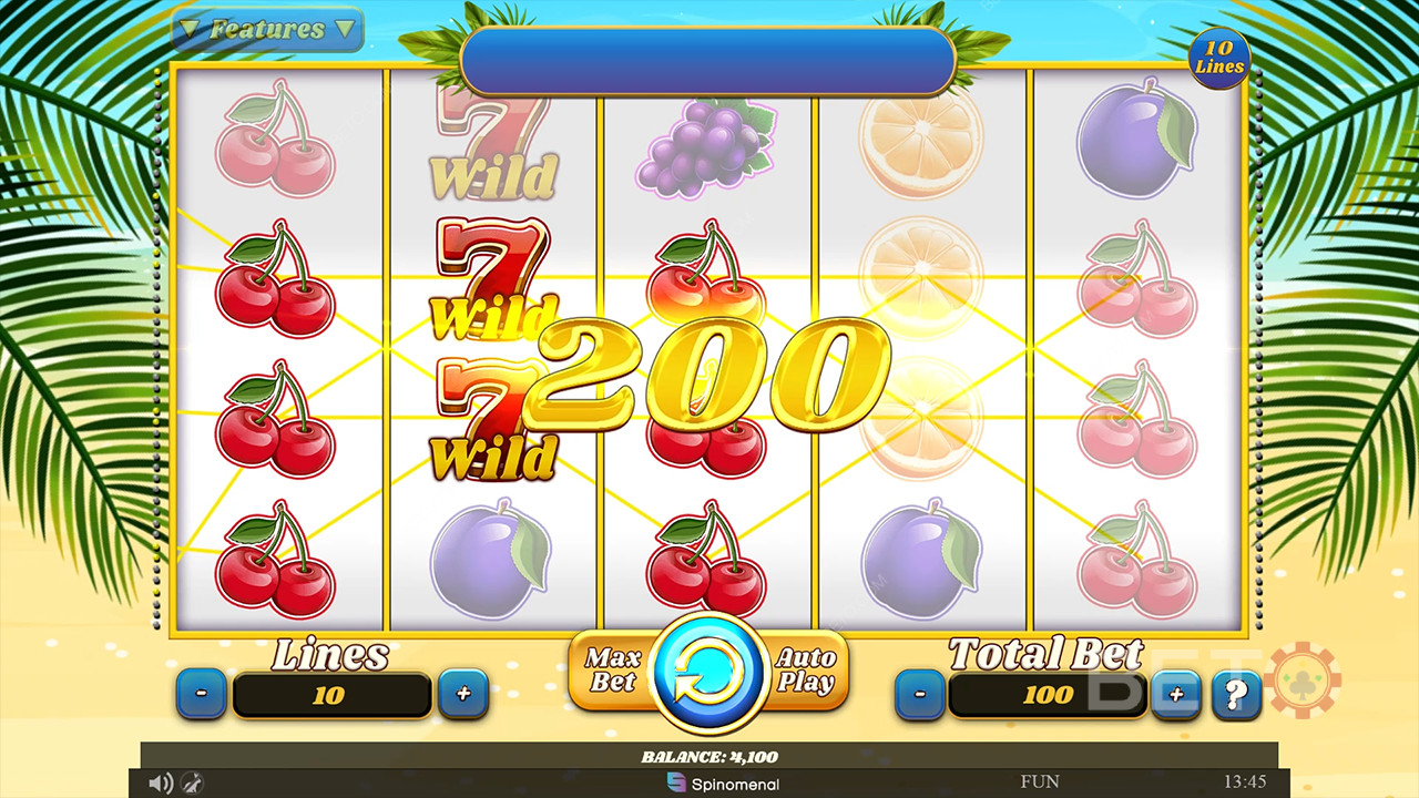 100 Juicy Fruits 無料プレイ