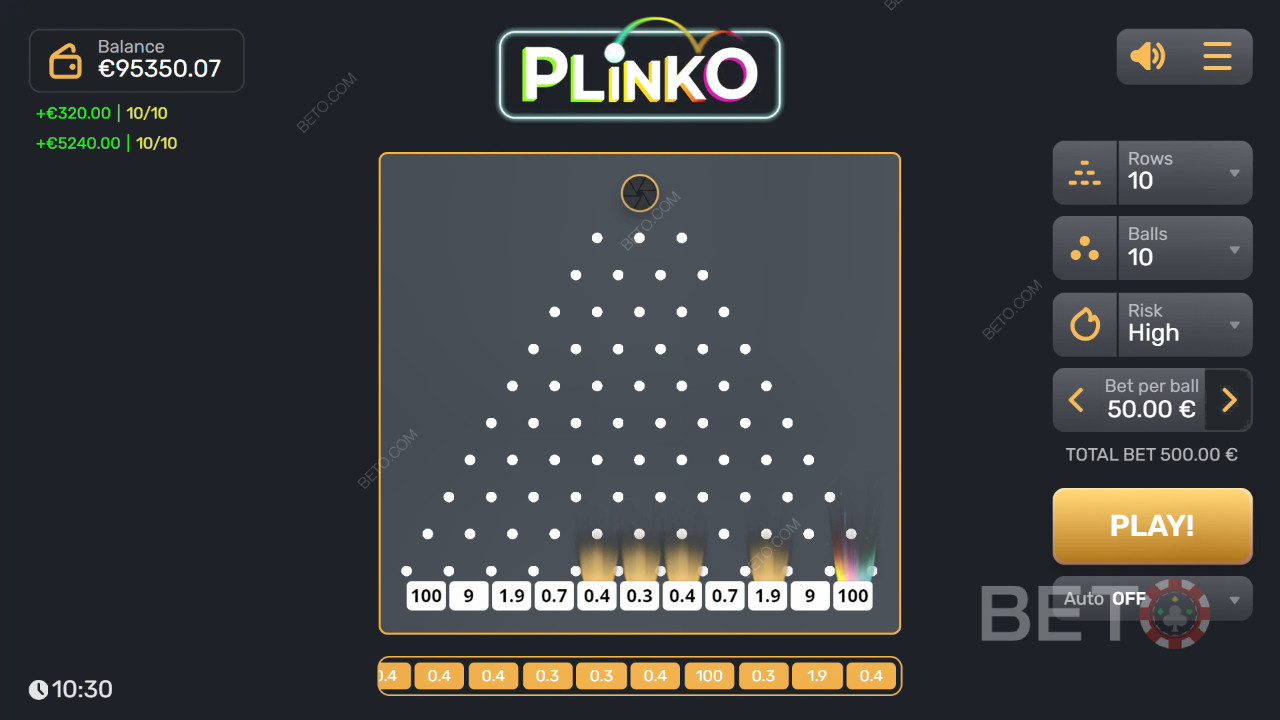 Plinko (Gaming Corps) 無料プレイ