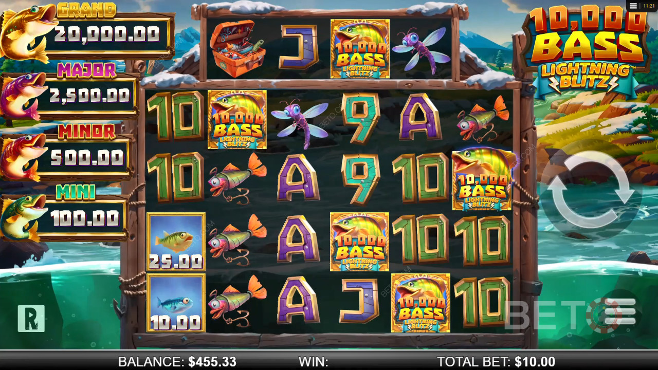 10,000 Big Bass Lightning Blitz 無料プレイ