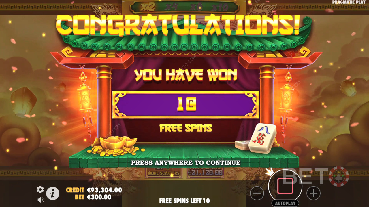 Pragmatic Play『Mahjong Wins 2』の遊び方