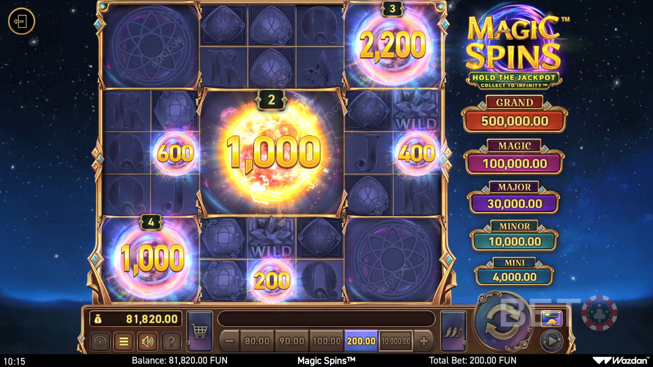Magic Spins 無料プレイ