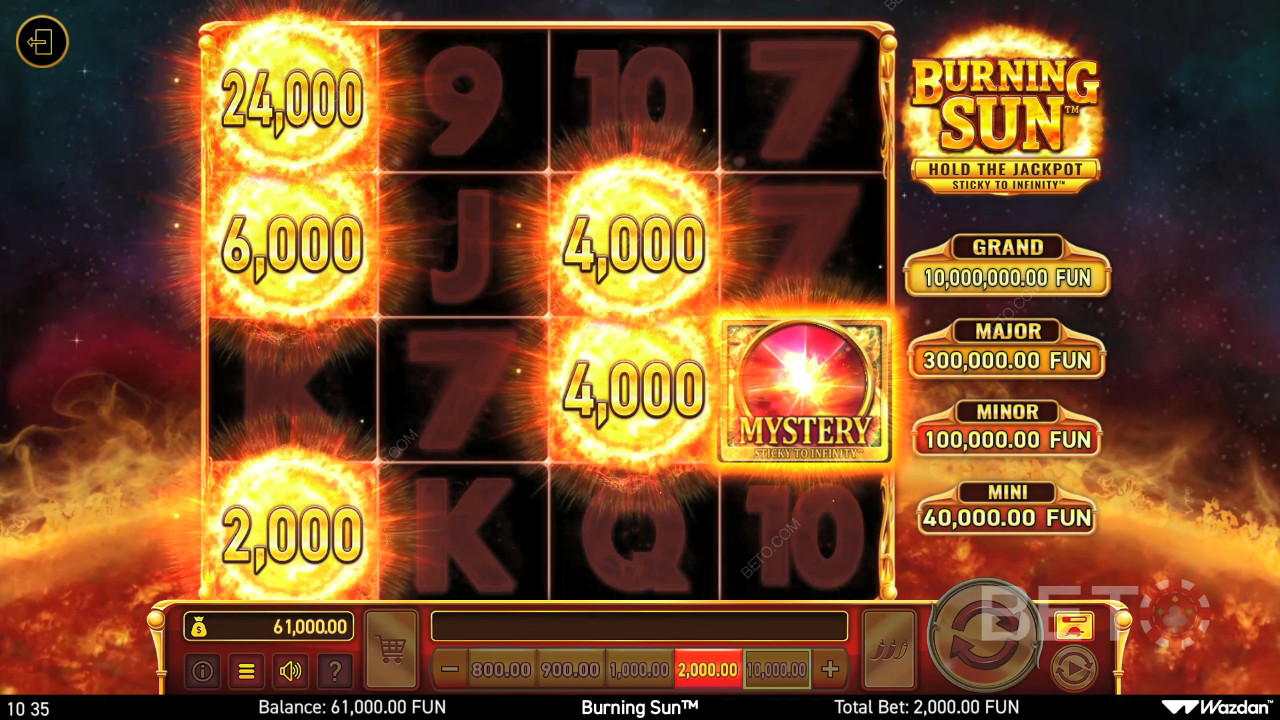 Burning Sun 無料プレイ