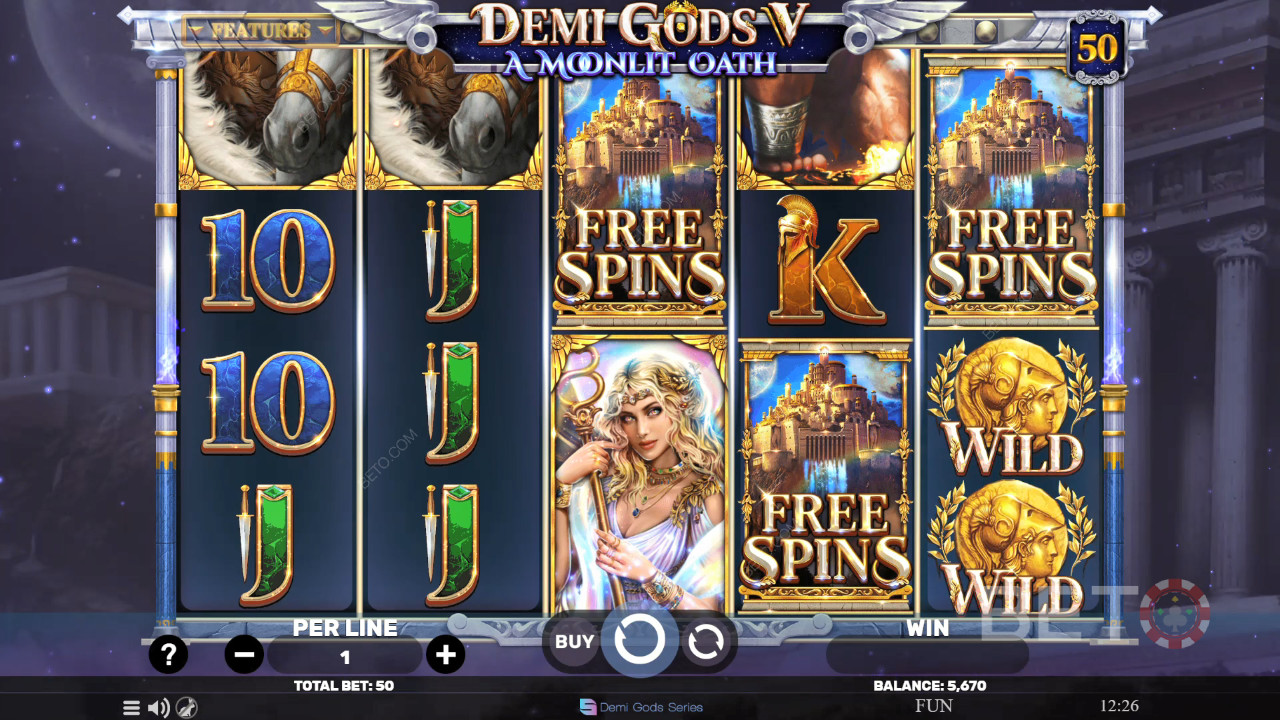 Demi Gods V – A Moonlit Oath 無料プレイ