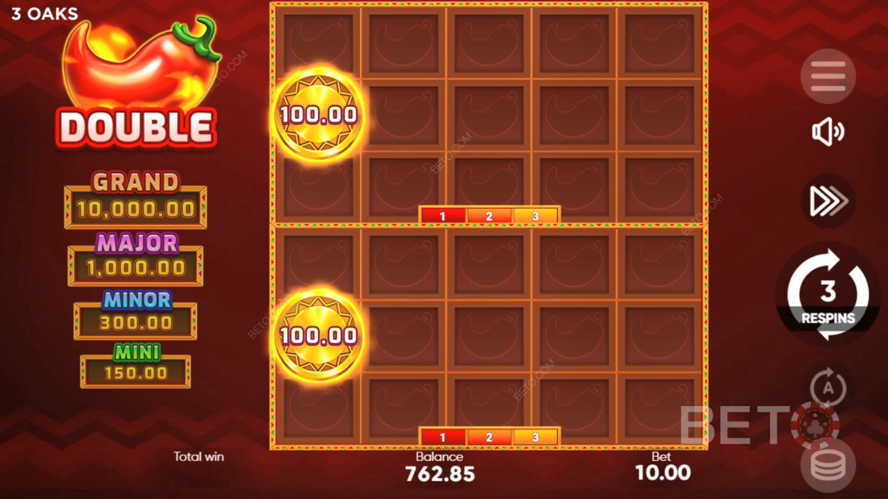 3ホットチリーズスロットで1,000倍の配当を狙え！