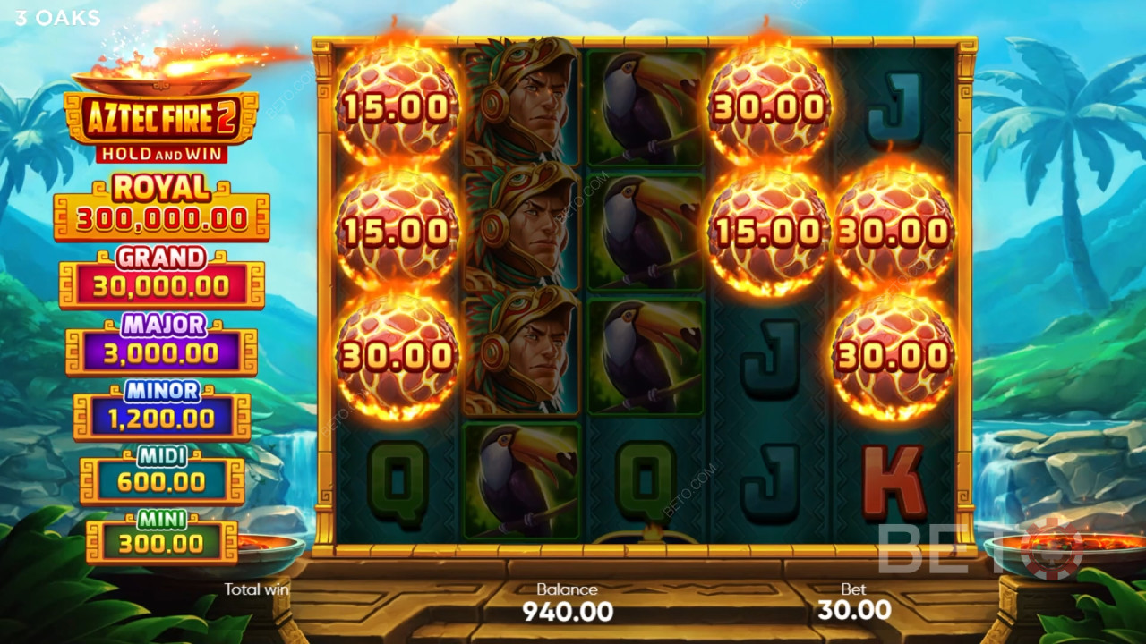 Aztec Fire 2 無料プレイ