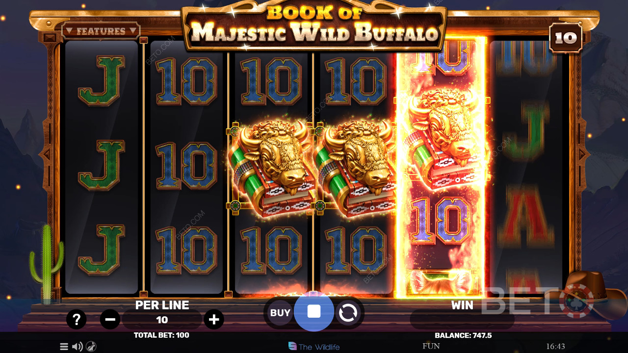 Book of Majestic Wild Buffalo 無料プレイ