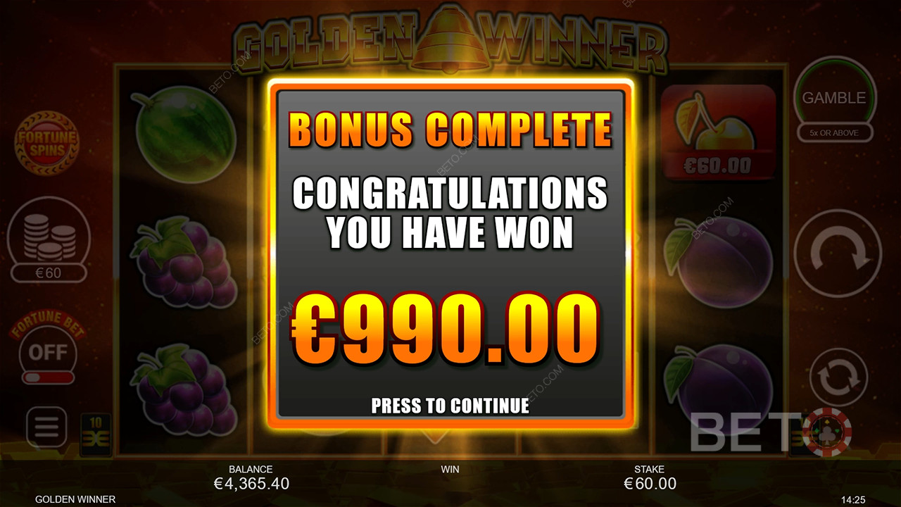 ゴールデンウィナーで最大2,500倍の大勝利を狙え！