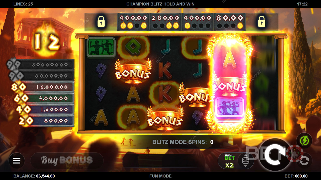 Champion Blitz Hold and Win 無料プレイ
