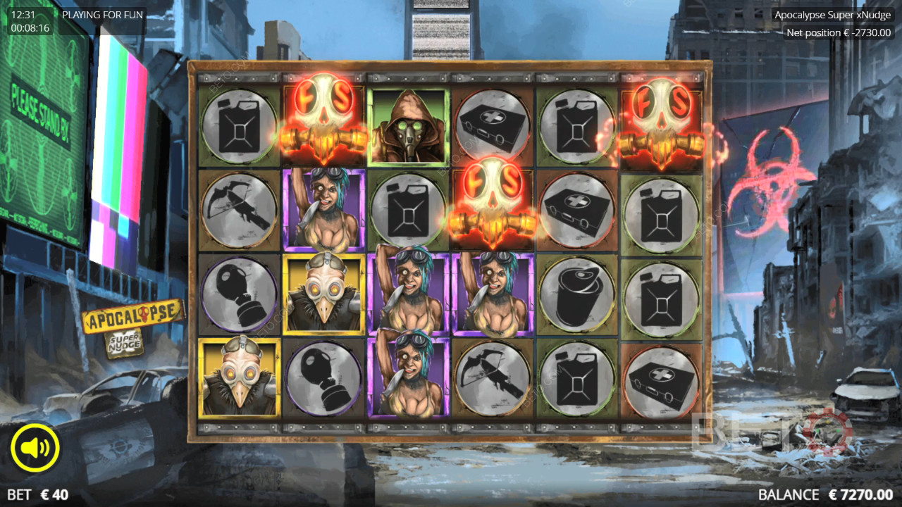 Apocalypse (Nolimit City) 無料プレイ