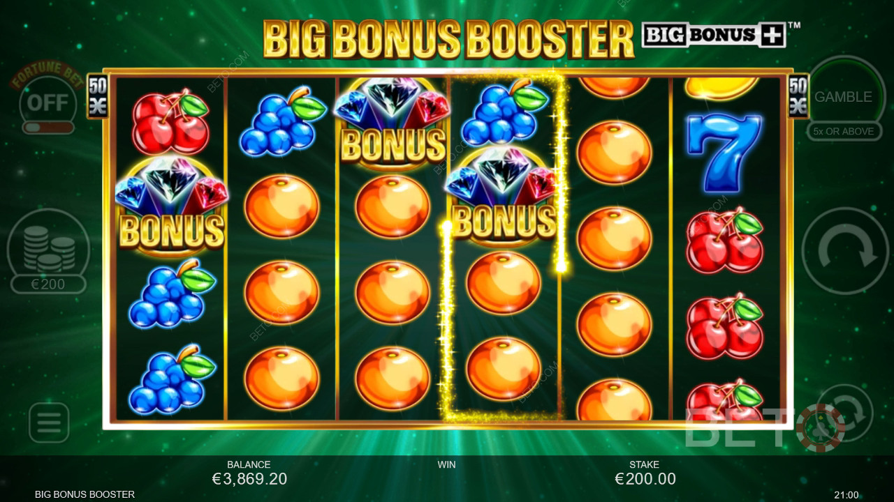 Big Bonus Booster 無料プレイ