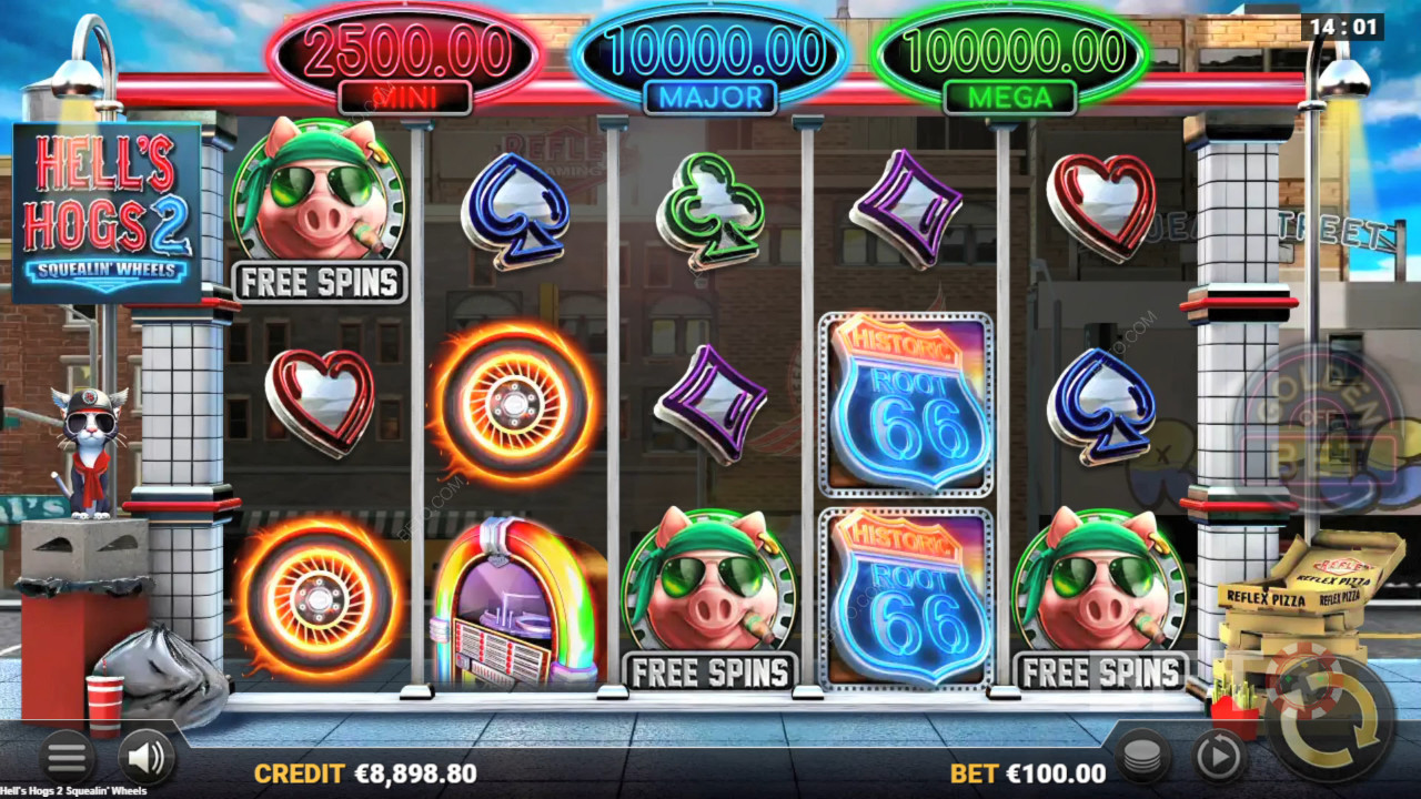 Hells Hogs 2 – Squealin’ Wheels 無料プレイ