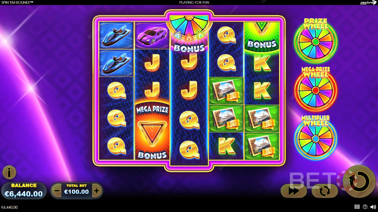 Spin 'Em Round 無料プレイ
