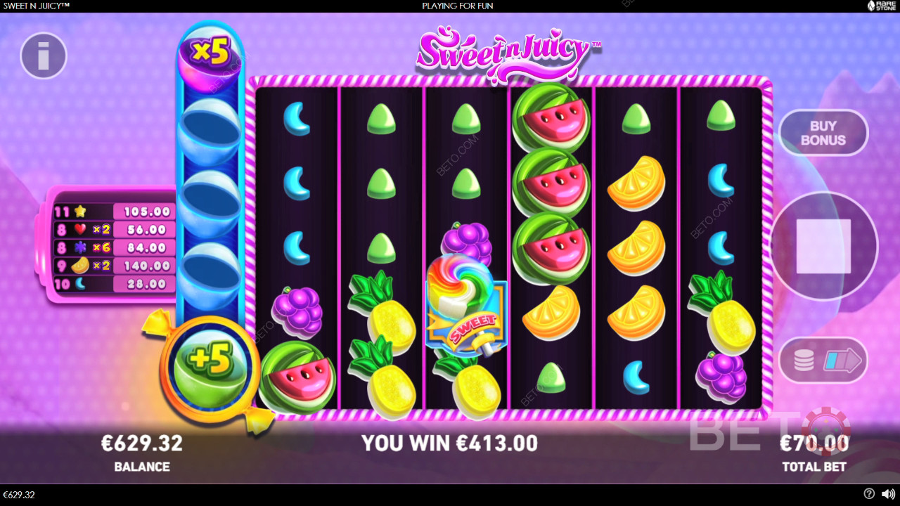 Sweet N Juicy 無料プレイ