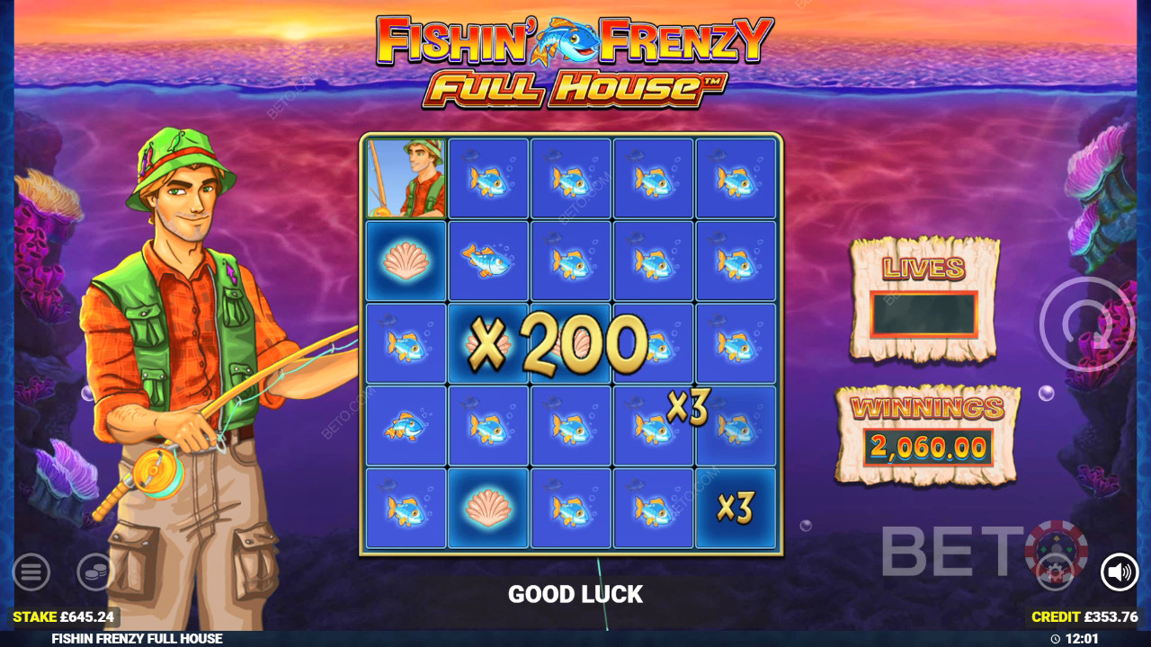 Fishin' Frenzy Full House 無料プレイ