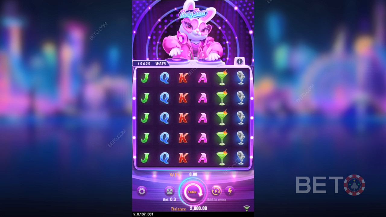 パーティースターの遊び方：TaDaゲーミングの人気スロット