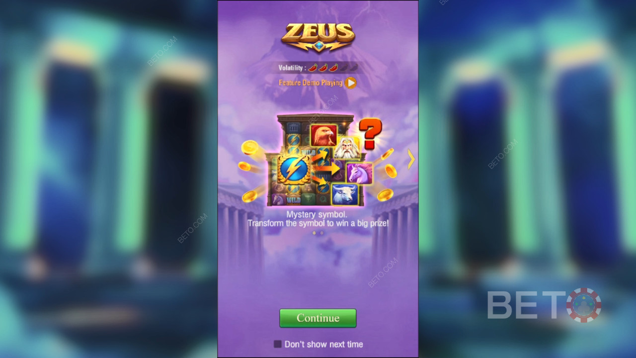 TaDa GamingのZeusボーナス機能解説