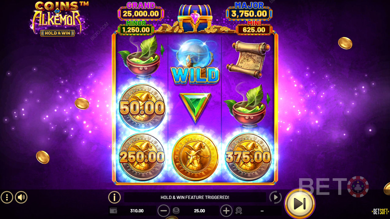Coins of Alkemor – Hold & Win 無料プレイ