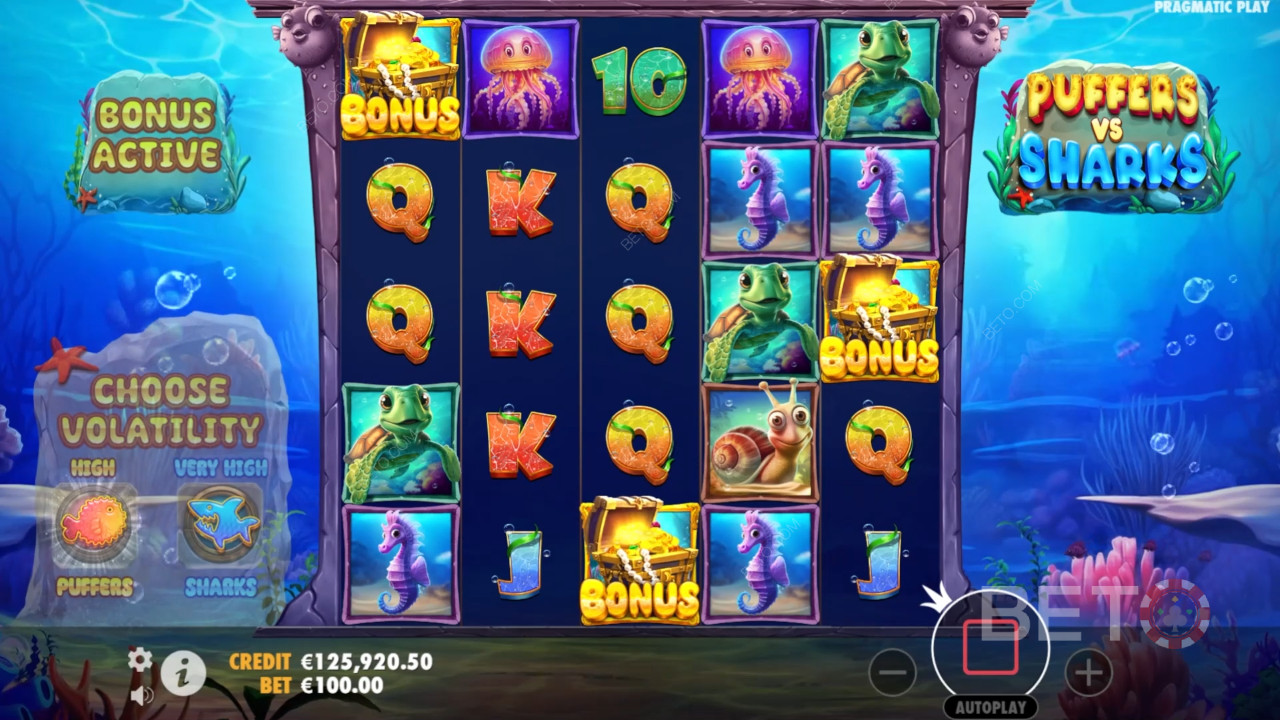 Puffers Vs Sharks 無料プレイ