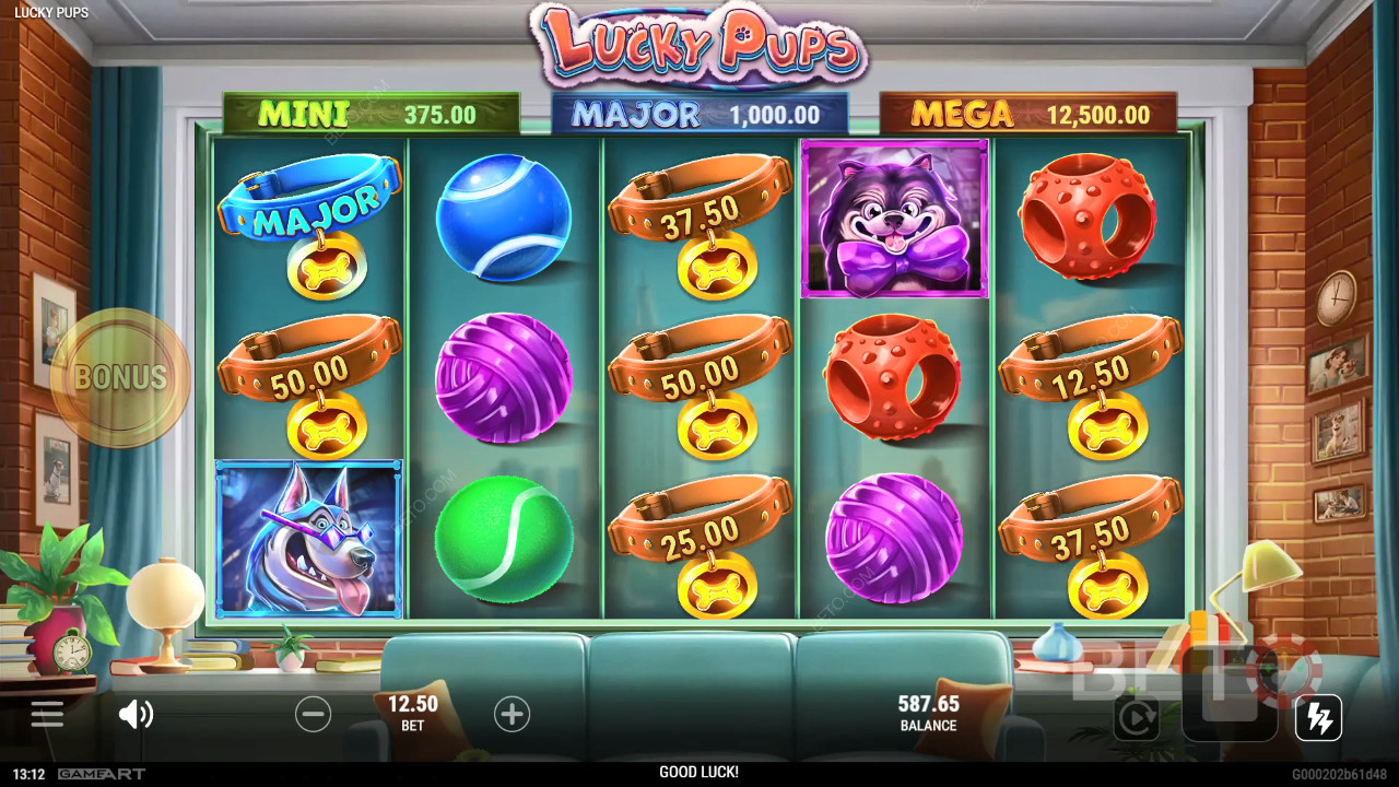 Lucky Pups 無料プレイ