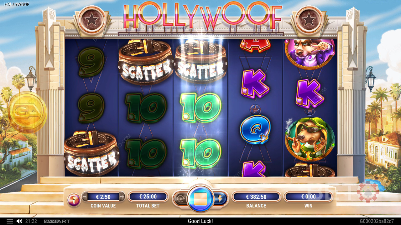 Hollywoof 無料プレイ