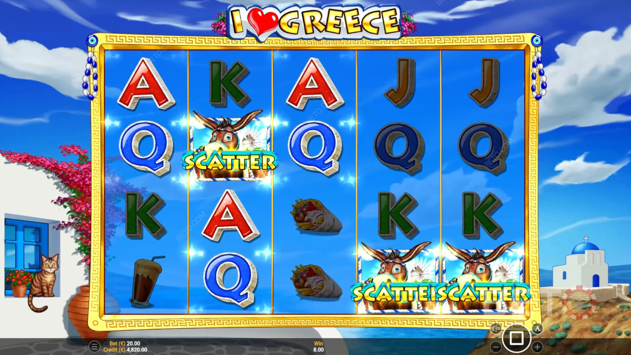 ギリシャ神話スロット「I Love Greece」レビュー