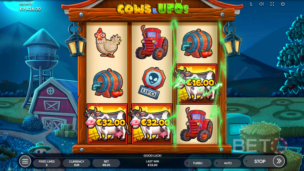 Cows & UFOs 無料プレイ