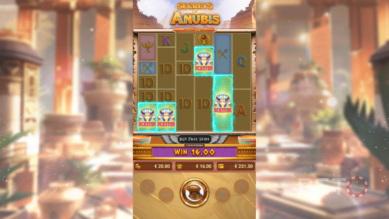 Secrets of Anubis 無料プレイ