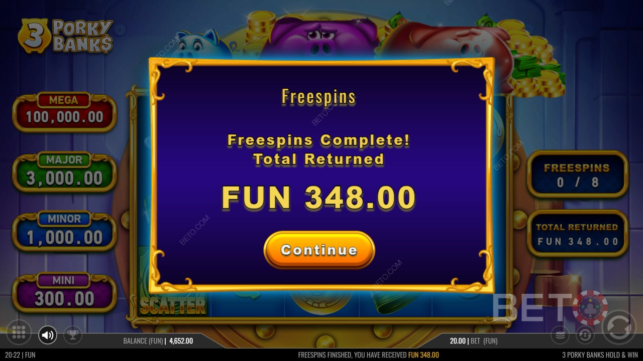 3 Porky Banksスロットで最大15,000倍の配当を獲得しよう！
