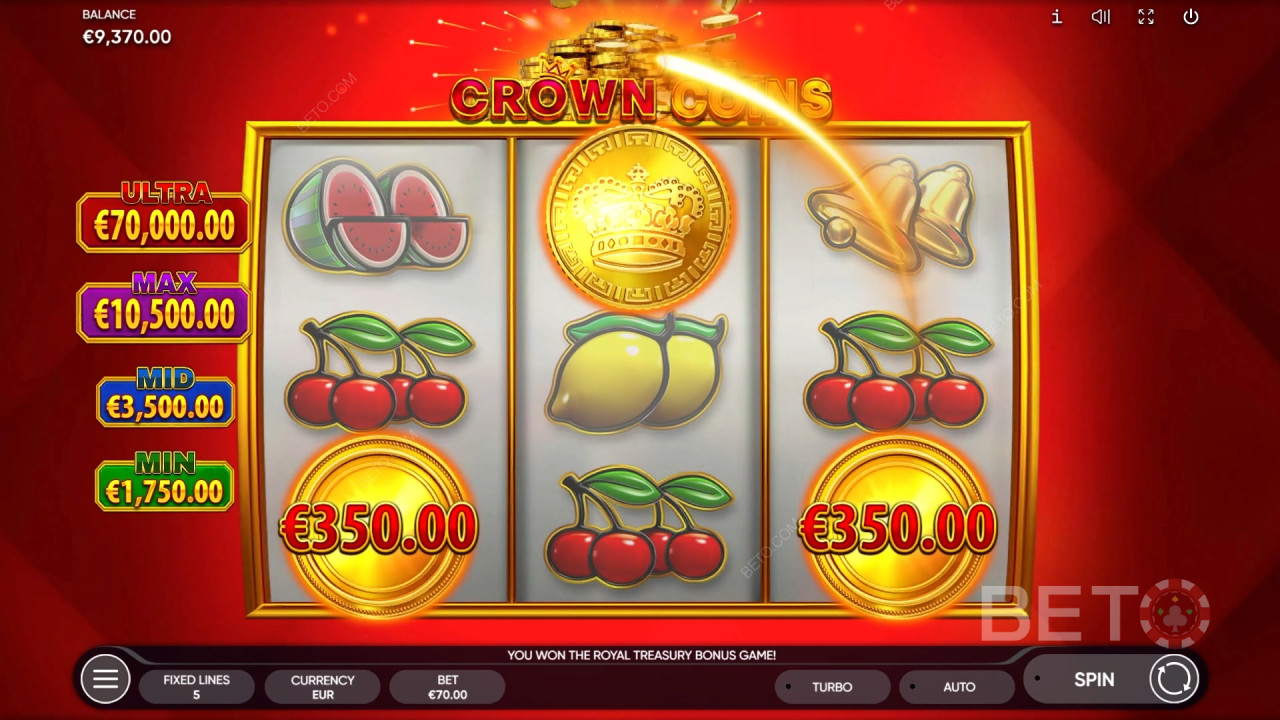 Crown Coins 無料プレイ