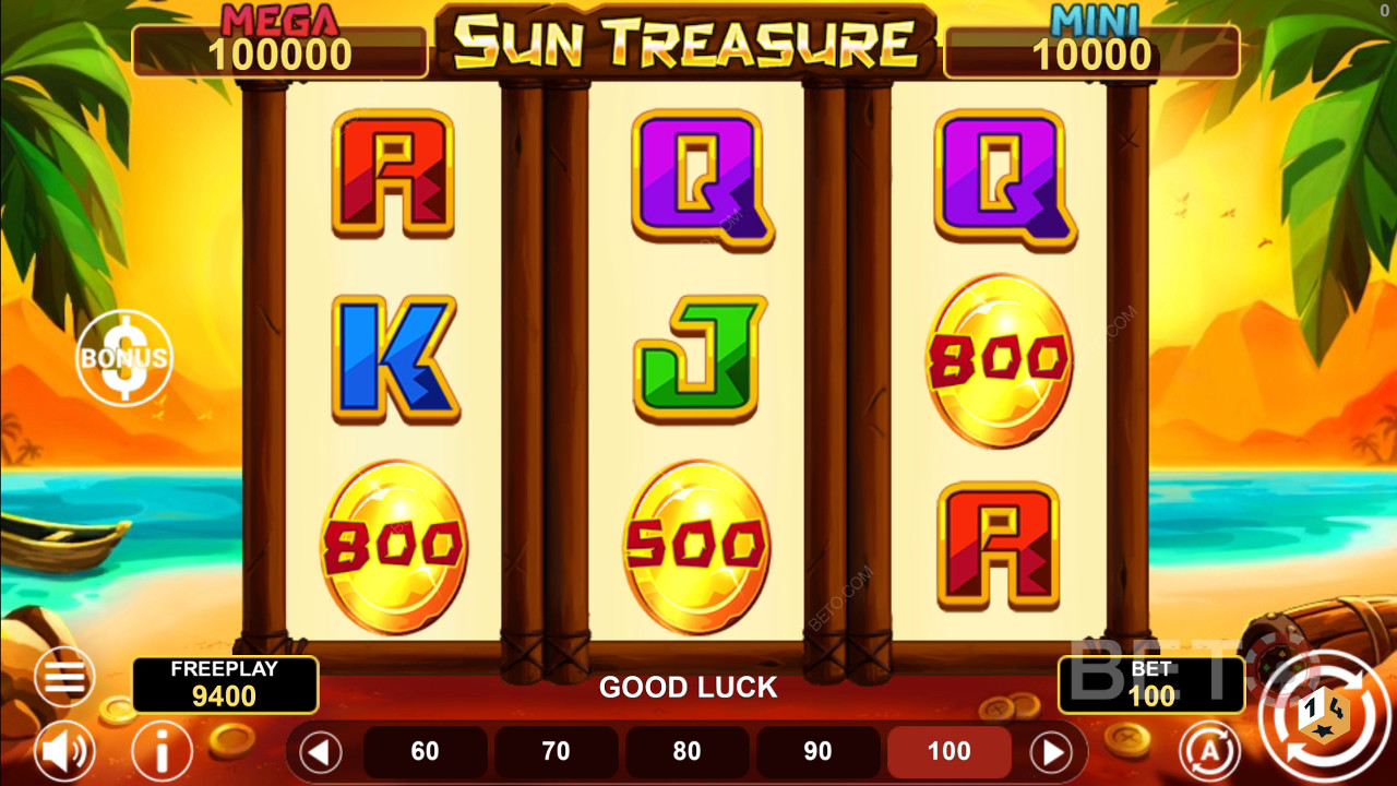 Sun Treasure Hold & Win 無料プレイ