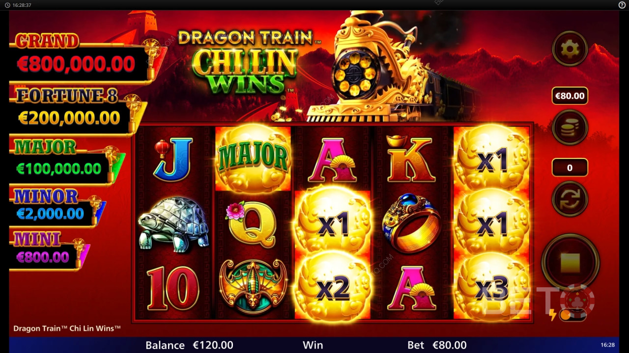 Dragon Train Chi Lin Wins 無料プレイ