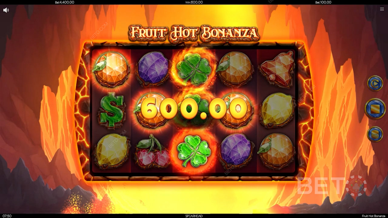 Fruit Hot Bonanza をプレイして、素晴らしい勝利の可能性を体験してください。