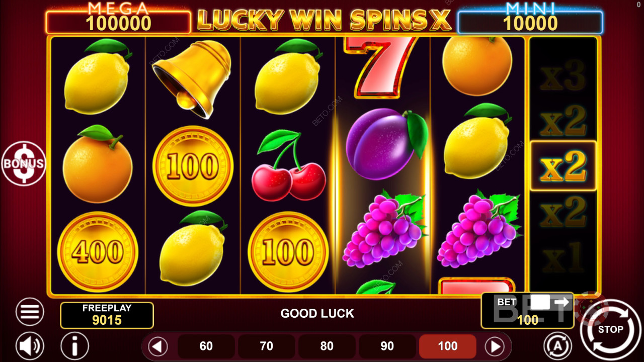 Lucky Win Spins X 無料プレイ