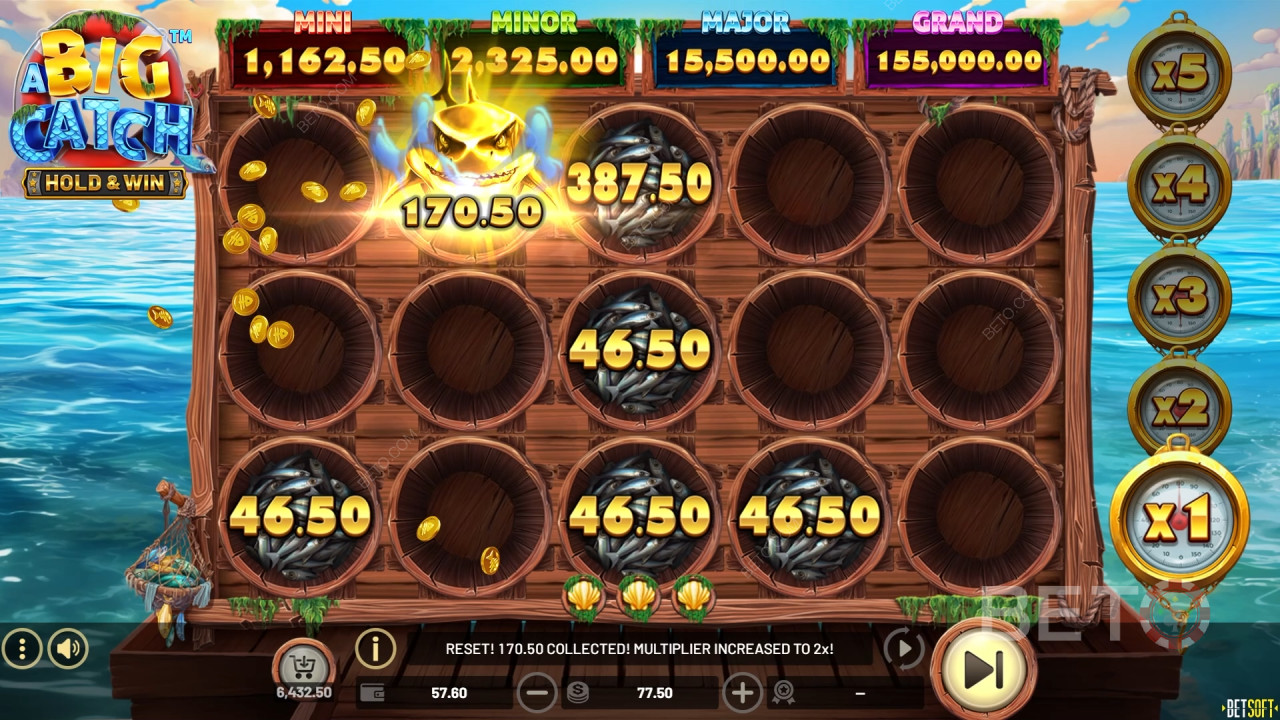 大物を釣り上げろ！BETO Slotsの「ホールド＆ウィン」レビュー
