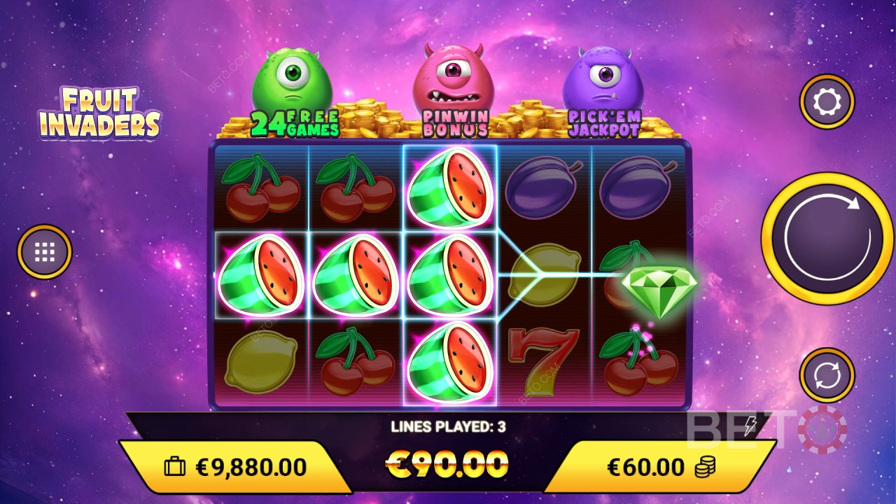 Fruit Invaders 無料プレイ