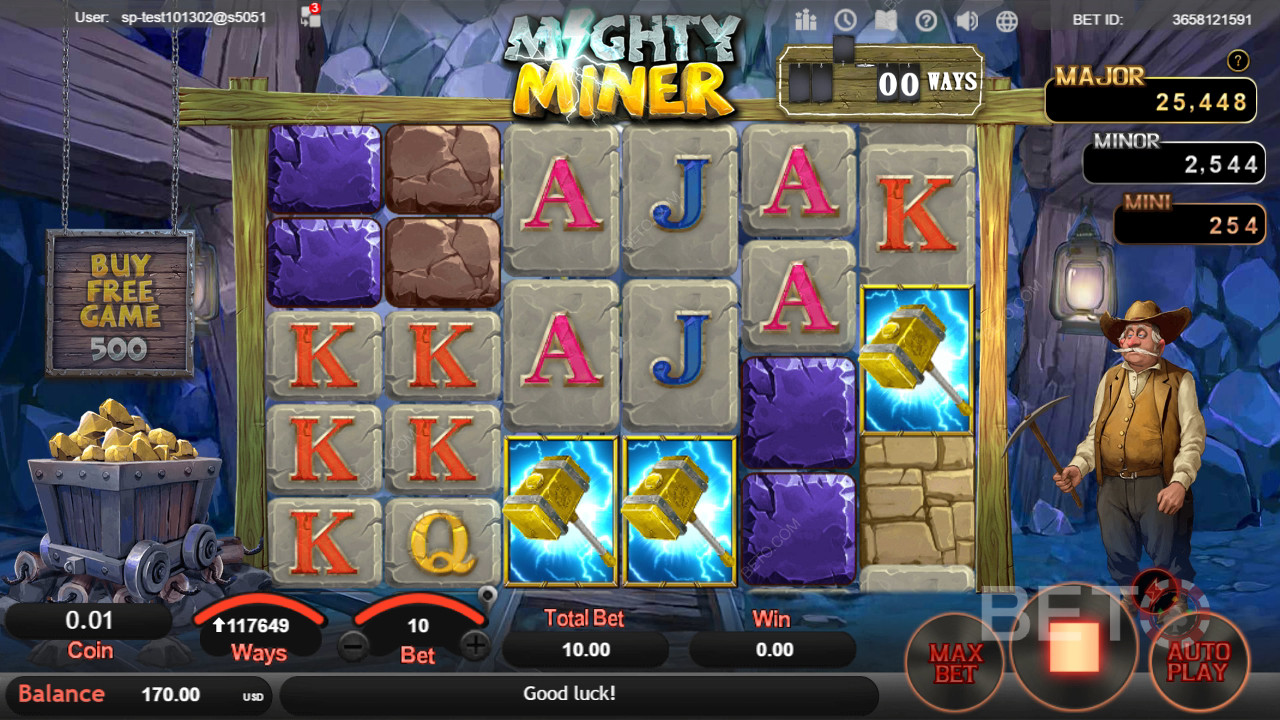Mighty Miner 無料プレイ