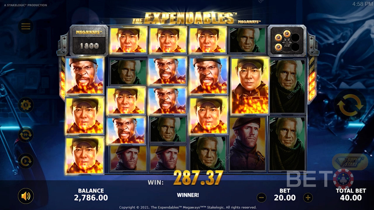 The Expendables New Mission Megaways 無料プレイ