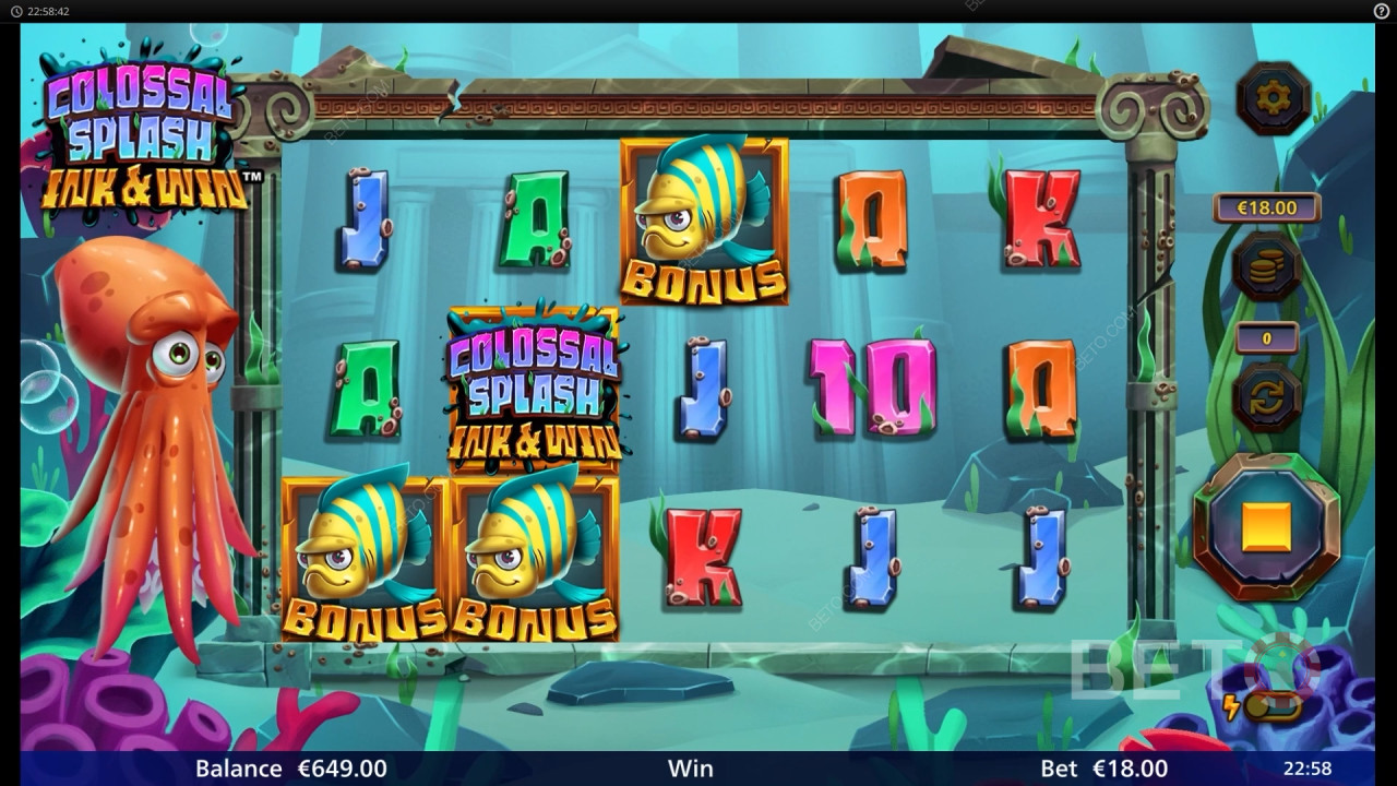 Colossal Splash Ink & Win 無料プレイ