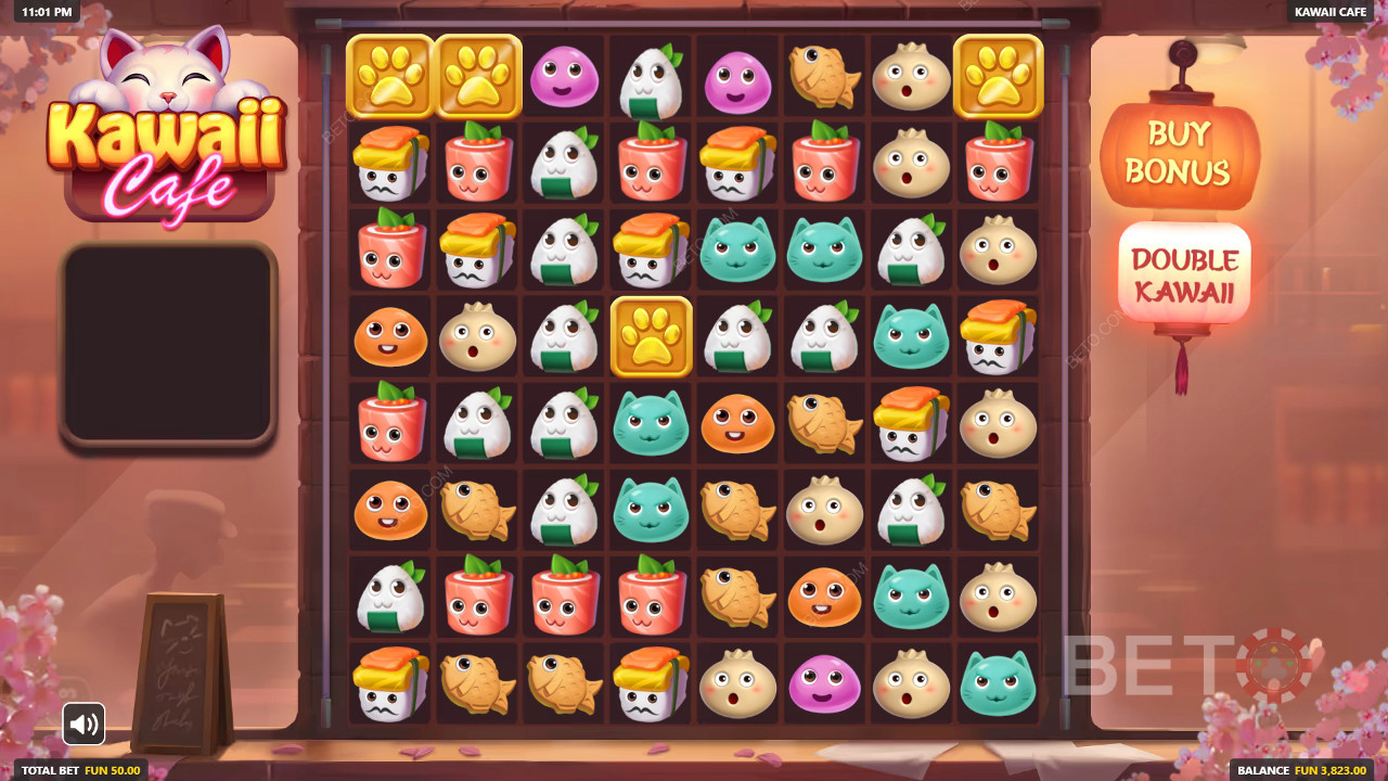 かわいいカフェスロット：BETO777の評価